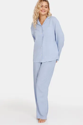 Marks and spencer 2025 women's cotton pyjamas